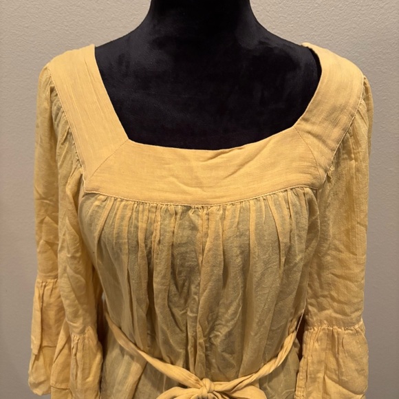 NWT Free People Gretta Mini Dress in Snd/Sable, XS, Wedding Guest Summer Party - Picture 4 of 15